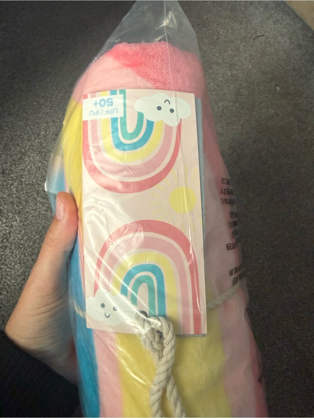 Pottery Barn Kids Rainbow Beach Towel